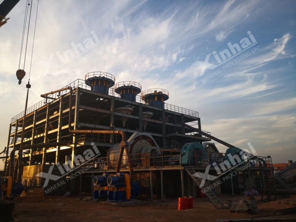 Grinding-classifier-gravity-separation-system