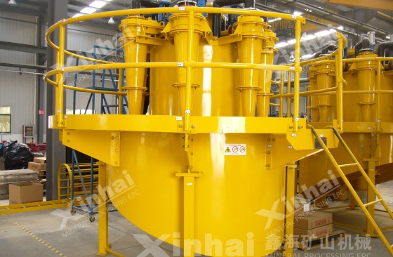 Hydrocyclone-unit