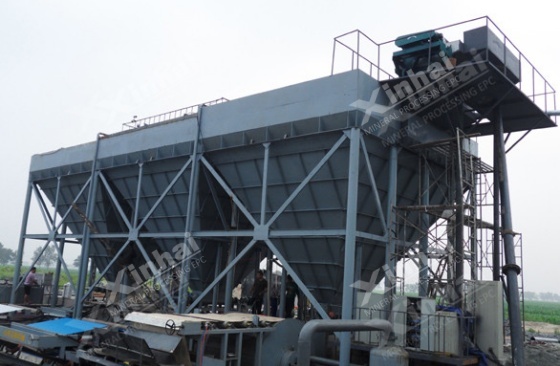 Inclined-plate-thickener