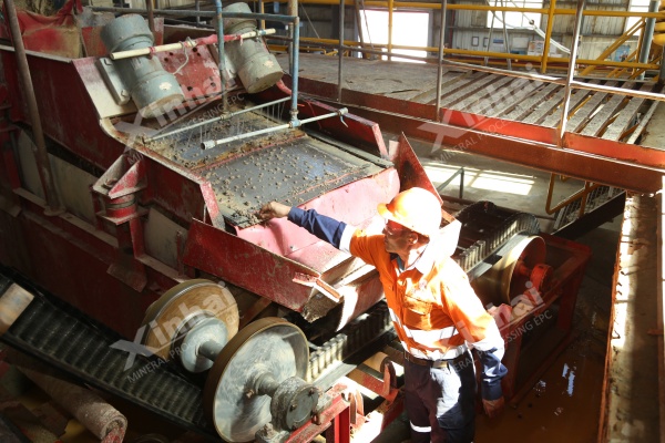 Tungsten-dewatering-screen