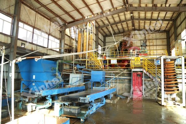 150 t/d tungsten gravity-concentration plant in Mongolia