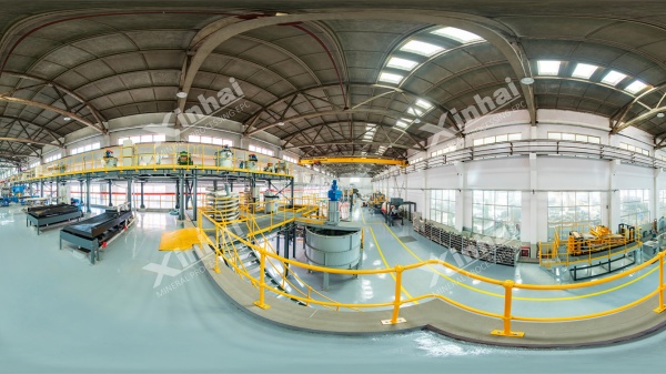 Pilot-scale testwork base for mineral processing flowsheet design